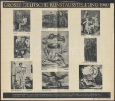 1939-1940 Grosse Deutsche Kunstausstellung 2 kiállítási katalógus / 2 nazi art exhibition catalogue