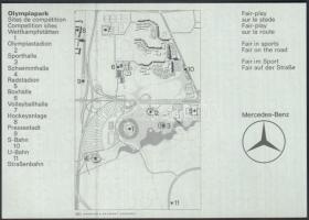 1972 München Olimpiai belépő röplabdára, szép állapotban / 1972 Munich Olympic ticket for wolleyball...