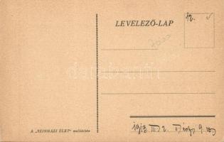 Benz automobil; Utasok: Hajó Sándor, Faludi Miklós, és Hegedűs Gyula sofőr, 'Színházi Élet'...