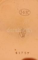cca 1920 Pacemaker 14K arany zsebóra, Duplafedeles aranyóra, hibátlan, működő állapotban / Ancre Spi...