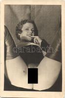 Vintage pornographic photo postcard