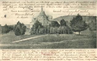 Beregvár, Karpaty; Schönborn kastély / castle