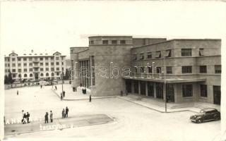 Ankara, Angora; Istasyon / railway station, automobile, photo (EB)