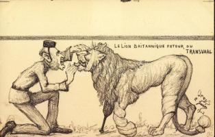 Britain-Transvaal political propaganda, satire s: Orens