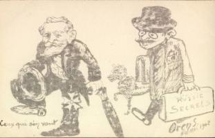 Russia political propaganda, satire s: Orens