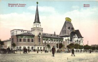 Moscow, Moskau; La gare de Jaroslavl / railway station