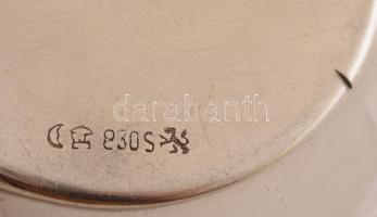 Ezüst tálka,  Ag., nettó:33gr., jelzett, d:7cm /Silver tray, Ag, net.. 33 grams, marked, d:7cm
