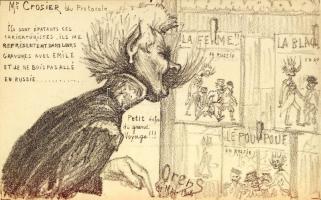 Crosier political propaganda, satire s: Orens