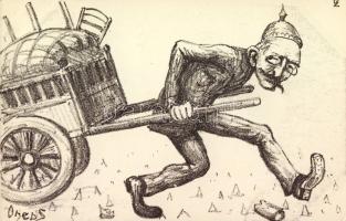 Tisza István political propaganda, satire s: Orens