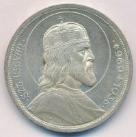 1938. 5P Ag "Szent István" T:2  Adamo P8.1