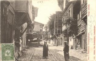 Constantinople, Istanbul; Rue á Stamboul / street, TCV card