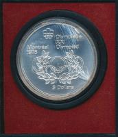 Kanada 1976. 5$ Ag "Montreali olimpia" kissé sérült dísztokban tanúsítvánnyal T:1
Canada ...