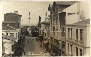 Ankara, Angora; Karaoglan / street, mosque, photo