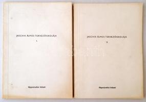 Hidy Péter-Mezei Ottó (szerk.): Jaschik Álmos tervezőiskolája I-II. Budapest, 1980, Népművelési Intézet, 191+111 p + 39 t. Kiadói ragasztott papírkötés.