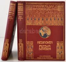Sven Hedin: Ázsia szívében. 1-2. köt. Bp., é. n., Lampel R. Könyvkereskedése Rt. (A Magyar Földrajzi Társaság könyvtára). Kicsit kopott, díszes, aranyozott vászonkötésben, jó állapotban.