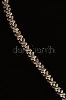 Ezüst nyaklánc,  Ag., nettó:8,3 gr., jelzett, 50cm/Silver necklace, Ag., 8,3 g, marked, 50cm