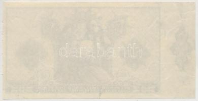 1940. 2P fázis, csak hátlapi nyomat, vágott, festékfoltokkal, eltérő nyomdai vágással T:II-