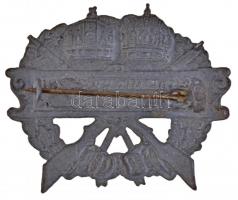 Osztrák-Magyar Monarchia 1918. "Béke Oroszországgal a világháborúban 3./3.1918." fém jelvé...