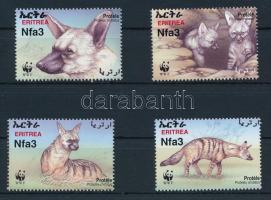 WWF: cibethiéna sor + 4 FDC WWF Aardwolf set set + 4 FDC