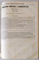 1852 Erdélyi koronaországot illető Országos Törvény és Kormánylap, 1852-dik évfolyam II., V.-XII., X...