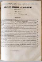 1852 Erdélyi koronaországot illető Országos Törvény és Kormánylap, 1852-dik évfolyam II., V.-XII., X...
