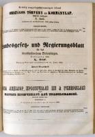 1852 Erdélyi koronaországot illető Országos Törvény és Kormánylap, 1852-dik évfolyam II., V.-XII., X...