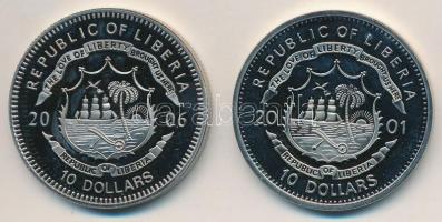 Libéria 2001. 10$ "Szabadság pillanatai- Magyar Szabadságharc 1848-49." multicolor, tanúsí...