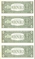 USA 2003. 1$ 4-es függőleges ívben (2klf) + 2$ 4-es függőleges ívben (2klf) T:I