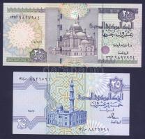 Egyiptom 1940-es évektól 12db klf bankjegy T:I