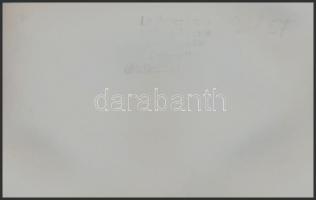 Linzbauer Tamás: Budapest, A 43-as villamos, pecséttel jelzett fotó, 9x14 cm