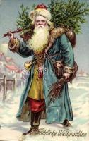 Christmas, Saint Nicholas, litho (b)