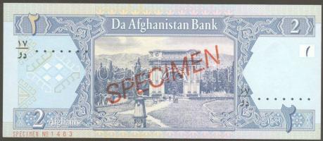 Afganisztán 2002. 2A "SPECIMEN" T:I R!