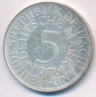 NSZK 1971F 5M Ag T:2
FRG 1971F 5 Mark Ag C:XF