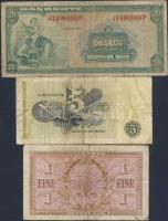Németország 1948. 1DM,5DM,20DM T:III