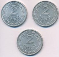 1941-1943. 2P Al (3xklf) teljes sor T:2