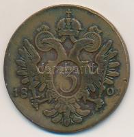 Ausztria 1801F 3kr Cu "II. Ferenc" T:2-,3 ph.
Austria 1801F 3 Kreuzer Cu "Franz II&q...