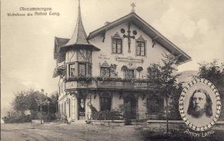 Oberammergau Anton Lang`s house