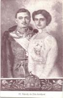 IV. Károly és Zita királyné / Charles IV and Zita,  '1916 IV. Károly király koronázása napján' So. Stpl