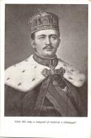 Isten áld meg a magyart jó kedvvel s bőséggel! IV. Károly / Charles IV, 1916 IV. Károly király koronázása napján So. Stpl (EK)
