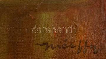 Márffy jelzéssel: Csendélet. Olaj, vászon, 30×40 cm