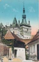 9 db történelmi magyar városképes lap, vegyes minőség / 9 old historical Hungarian town-view postcar...