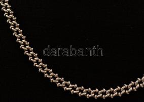 Ezüst "pancer" nyaklánc, Ag., nettó:10,4gr., jelzett, 40cm / Silver  necklace, Ag, net. 10...