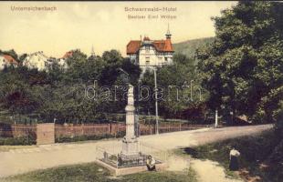 Unterreichenbach, Schwarzwald-Hotel Besitzer Emil Wittum