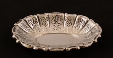 Ezüst tálka, "Greggio" , Ag., nettó:11,7gr., jelzett,  8x6cm /Silver Bowl, "Greggio&q...