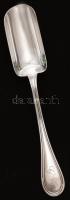 Ezüst fűszerkanál , Ag., nettó:13,7gr., jelzett,  11cm /Silver spoon, net, Ag.. 13.7 grams, marked, ...