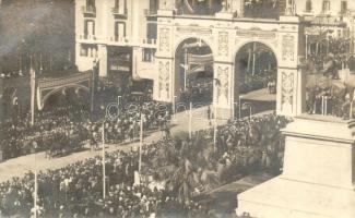 ' Comité de l'anniversair au Khedive la Bienvenue' / Abbas II Ottoman viceroy of Egypt, birthday parade march, photo