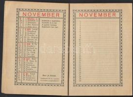 1921-45 Szívgárdisták naptára+ Pápuai Szent Antal Árvaház naptára