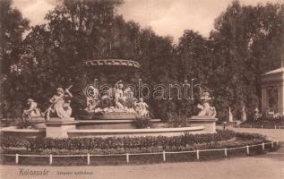 Kolozsvár, Cluj; Sétatér, szökőkút / promenade, fountain