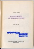 Vegyes könyvtétel, 3db: dr. Szőnyi Ottó: Pécs, Vörös Márton: Pécs, Genthon István: Magyarország művé...