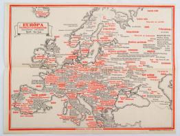 Gál Sándor: Európa önellátása a nyersanyagtermelés tükrében. Budapest, 1942, Szerzői kiadás, 95 p.+1...